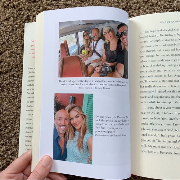 SIGNED Chrishell Stause Book “Under Construction” - Picture 10 of 12